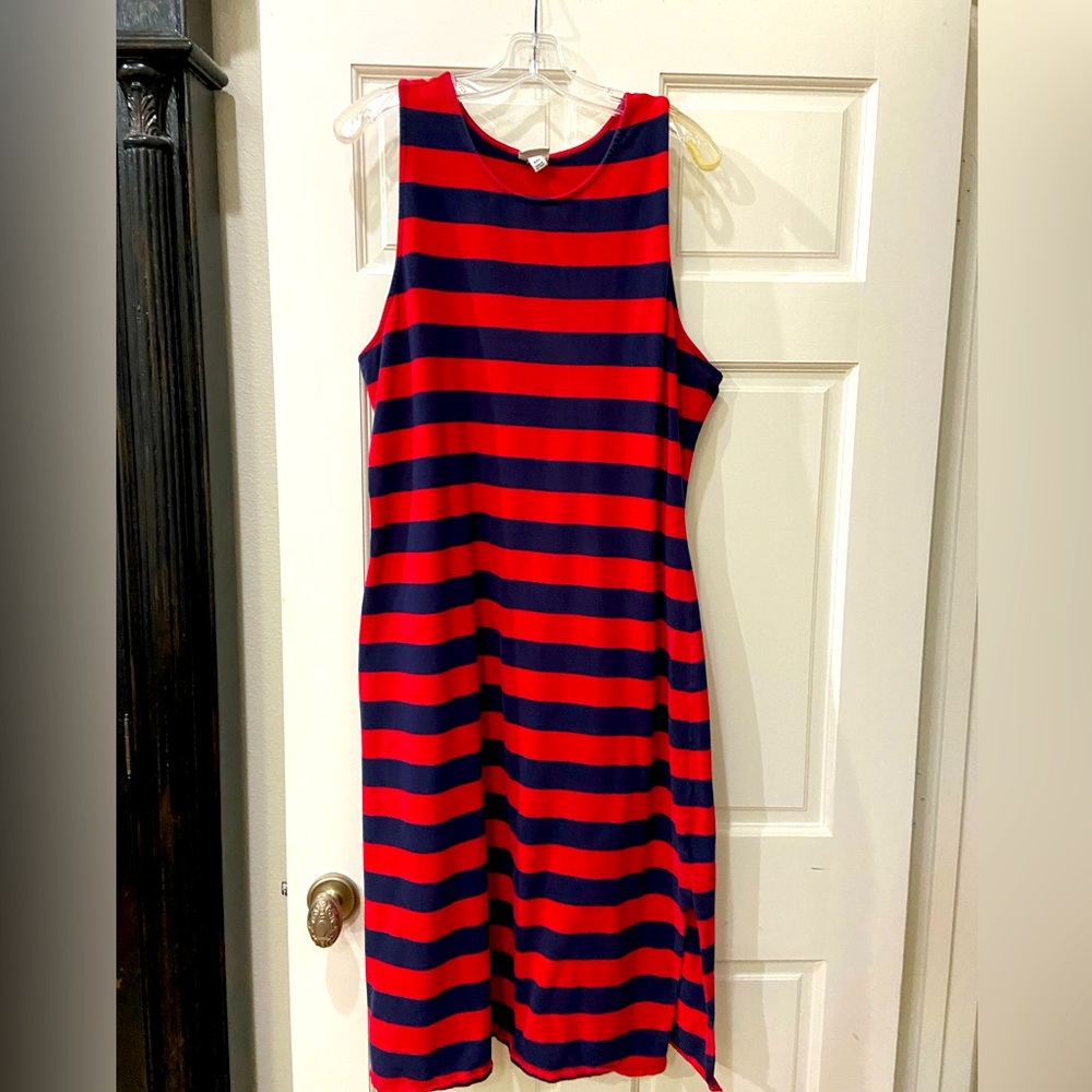 A new day stripped racer back dress size XXL.